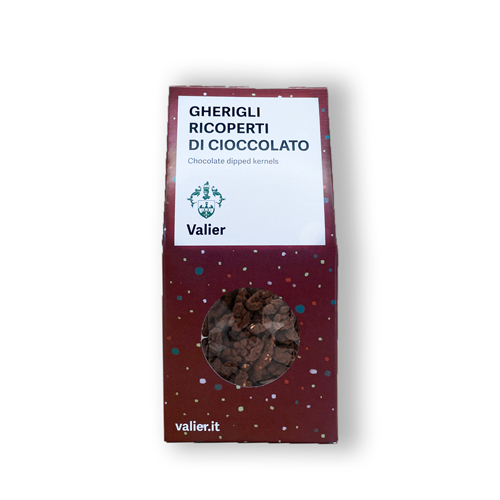Gherigli ricoperti di cioccolato - 150 g